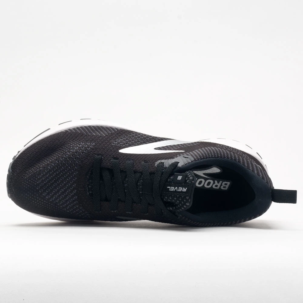 Brooks Revel 5 Women's Black/Metallic/White 3 Brooks Revel 5 Women's Black/Metallic/White - Image 3