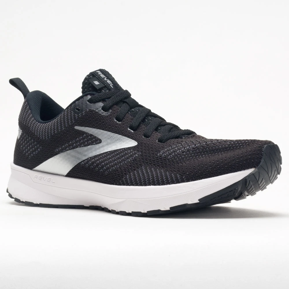 Brooks Revel 5 Women's Black/Metallic/White 5 Brooks Revel 5 Women's Black/Metallic/White - Image 5