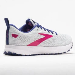Brooks Revel 5 Women's White/Navy/Pink 11 Brooks Revel 5 Women's White/Navy/Pink -Shoe Haven Shop 047265 6