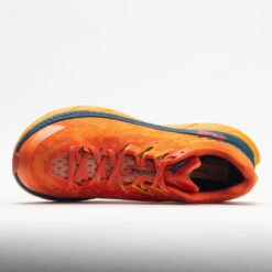 HOKA Tecton X Men's Persimmon Orange/Radiant Yellow -Shoe Haven Shop 047740 2
