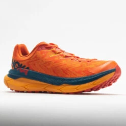 HOKA Tecton X Men's Persimmon Orange/Radiant Yellow -Shoe Haven Shop 047740 5
