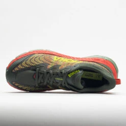 HOKA Mafate Speed 4 Men's Thyme/Fiesta -Shoe Haven Shop 048635 2