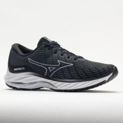 Mizuno Wave Rider 26 Men's Black/White -Shoe Haven Shop 048658 5