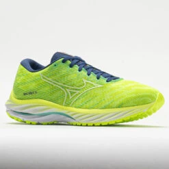 Mizuno Wave Rider 26 Mesh Women's Neo Lime/White -Shoe Haven Shop 048807 5