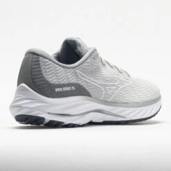 Mizuno Wave Rider 26 Women's Oyster Mushroom/White -Shoe Haven Shop 048810 6