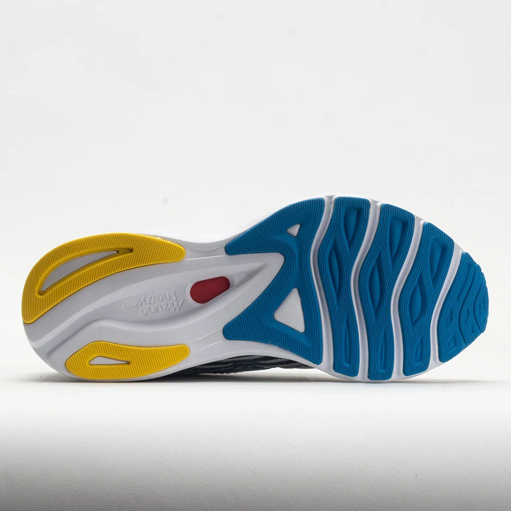 Mizuno Wave Sky 6 Men's White/Cyber Yellow 4 Mizuno Wave Sky 6 Men's White/Cyber Yellow - Image 4