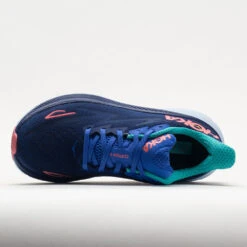 HOKA Clifton 9 Women's Bellwether Blue/Ceramic 8 HOKA Clifton 9 Women's Bellwether Blue/Ceramic -Shoe Haven Shop 049206 2