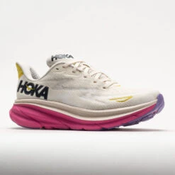 HOKA Clifton 9 Women's Eggnog/Blanc De Blanc -Shoe Haven Shop 049209 5
