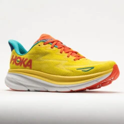 HOKA Clifton 9 Men's Passion Fruit/Maize -Shoe Haven Shop 049217 5