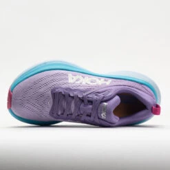 HOKA Bondi 8 Women's Chalk Violet/Pastel Lilac -Shoe Haven Shop 049223 2
