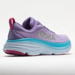 HOKA Bondi 8 Women's Chalk Violet/Pastel Lilac -Shoe Haven Shop 049223 6