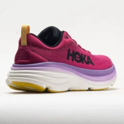 HOKA Bondi 8 Women's Cherries Jubilee/Pink Yarrow -Shoe Haven Shop 049224 6
