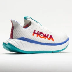 HOKA Carbon X 3 Women's White/Flame -Shoe Haven Shop 049245 6