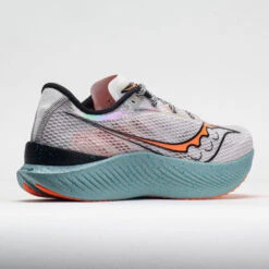 Saucony Endorphin Pro 3 Men's Fog/VIZI Orange -Shoe Haven Shop 049312 6