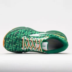 Brooks Ghost 15 Men's Run Lucky Green/White/Orange -Shoe Haven Shop 049535 2