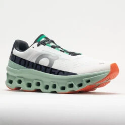 On Running On Cloudmonster Men's Undyed White/Creek 10 On Running On Cloudmonster Men's Undyed White/Creek -Shoe Haven Shop 049725 5