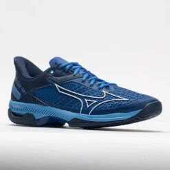 Mizuno Wave Exceed Tour 5 AC Men's True Blue/White -Shoe Haven Shop 116784 5