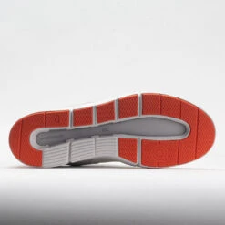 On Running On The Roger Clubhouse Men's Frost/Flame -Shoe Haven Shop 116857 4