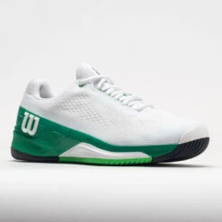 Wilson Rush Pro 4.0 Men's White/Bosphorus/Green -Shoe Haven Shop 117512 5