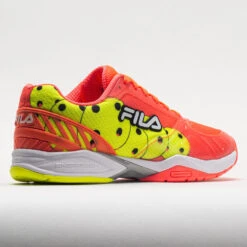 Fila Volley Zone Women's /Fiery Coral/Yellow/Black -Shoe Haven Shop 370059 6