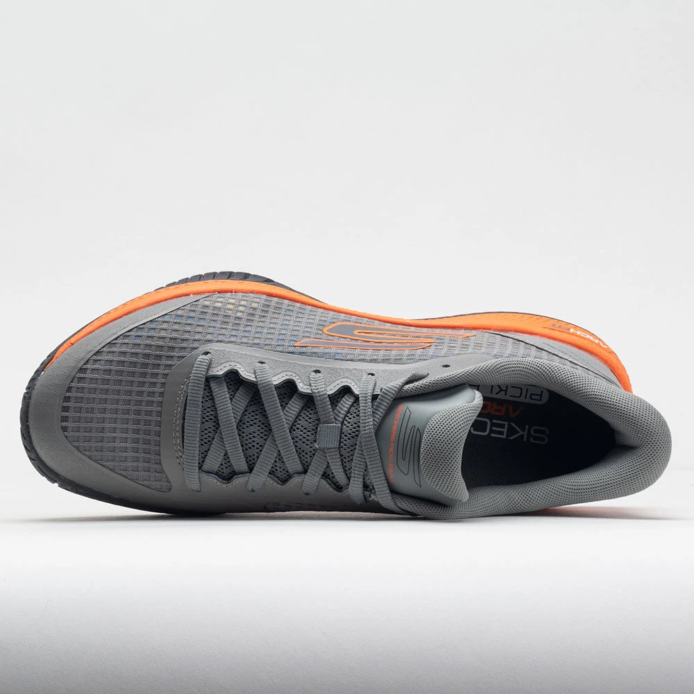 Skechers Viper Court Pro Men's Grey/Orange 3 Skechers Viper Court Pro Men's Grey/Orange - Image 3