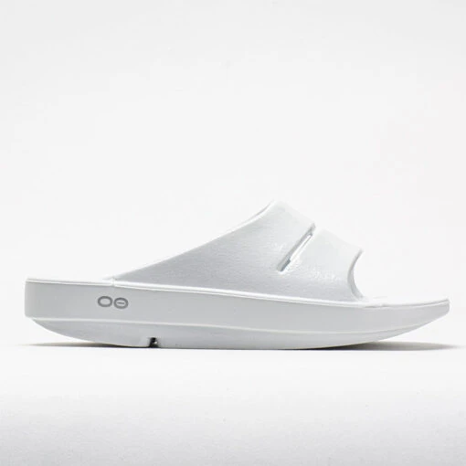 OOFOS OOahh Luxe Women's White -Shoe Haven Shop 570520 3