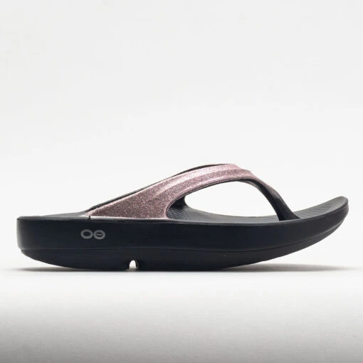 OOFOS OOlala Luxe Women's Rose Sparkle -Shoe Haven Shop 570567 3