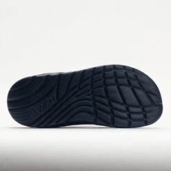 HOKA Ora Recovery Flip Men's Stone Blue/Outer Space -Shoe Haven Shop 570604 4