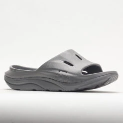 HOKA Ora Recovery Slide 3 Unisex Grey/Grey -Shoe Haven Shop 570608 5