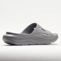HOKA Ora Recovery Slide 3 Unisex Grey/Grey -Shoe Haven Shop 570608 6