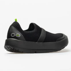 OOFOS OOmg Low Women's Black/Black -Shoe Haven Shop 630882 6