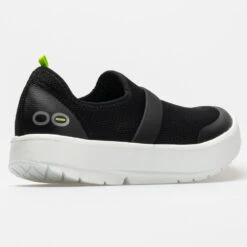 OOFOS OOmg Low Women's White/Black -Shoe Haven Shop 630883 6