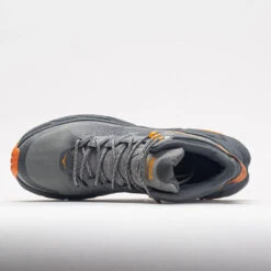 HOKA Trail Code GTX Men's Castlerock/Persimmon Orange -Shoe Haven Shop 631237 2