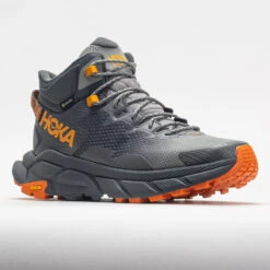 HOKA Trail Code GTX Men's Castlerock/Persimmon Orange -Shoe Haven Shop 631237 5