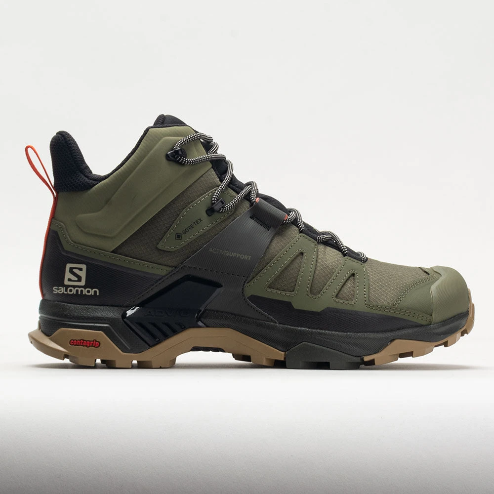 Salomon X Ultra 4 Mid GTX Men's Deep Lichen Green/Peat/Kelp 1 Salomon X Ultra 4 Mid GTX Men's Deep Lichen Green/Peat/Kelp